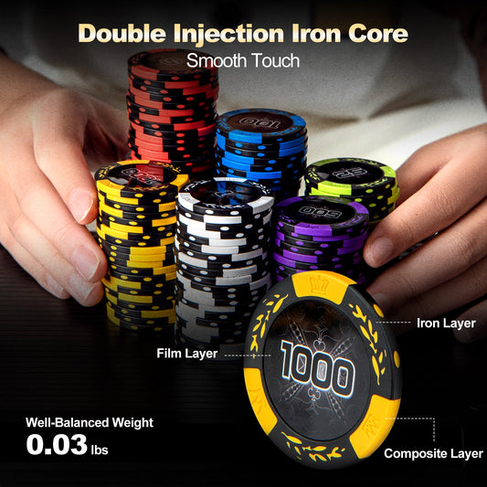 500 Chip Texas Holdem Set