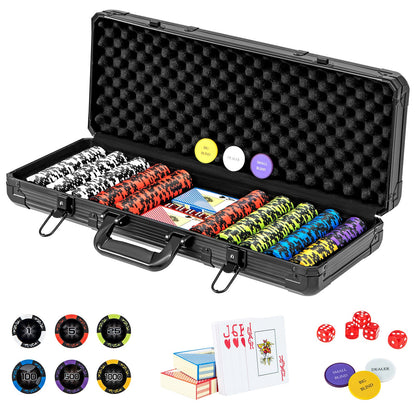 500 Chip Texas Holdem Set