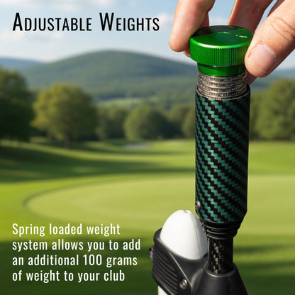 DriVR Elite Mini -  Adjustable VR Weighted Golf Club Handle Accessory