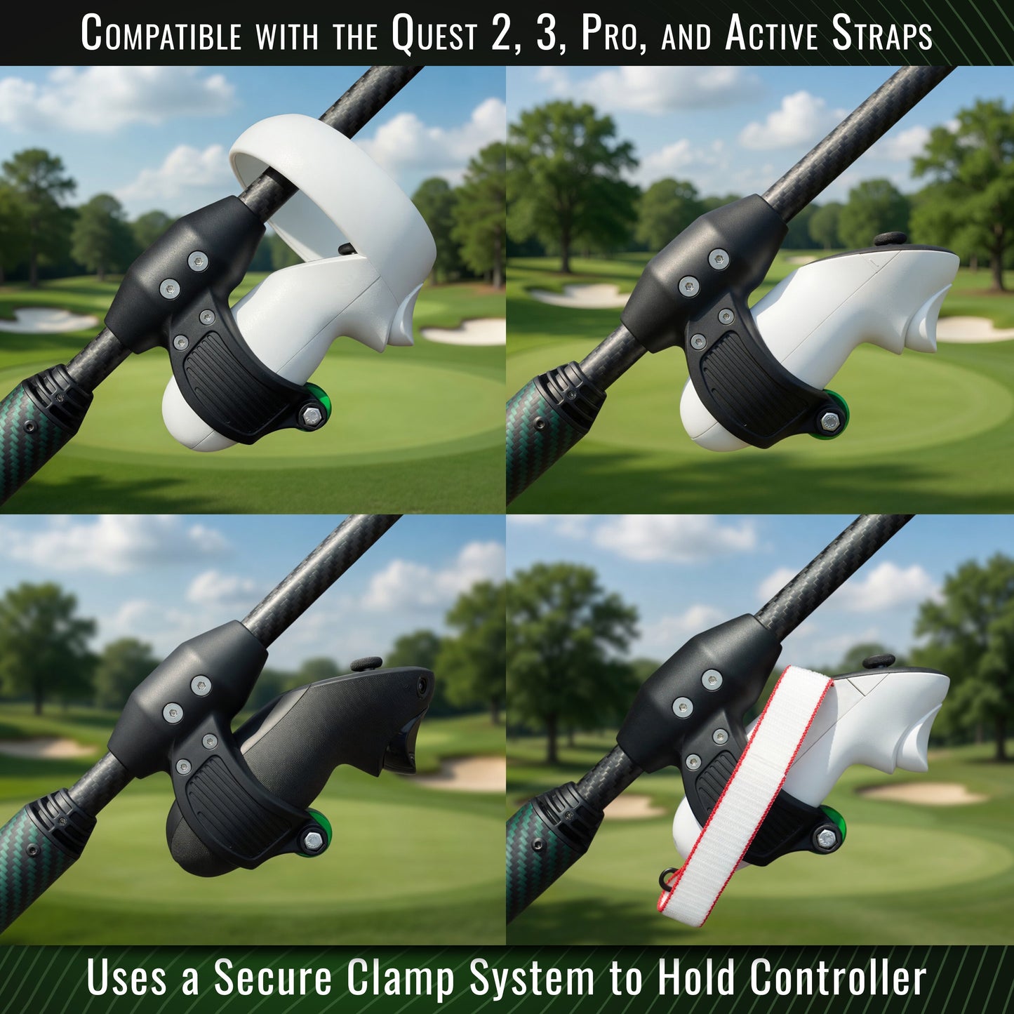 DriVR Elite Mini -  Adjustable VR Weighted Golf Club Handle Accessory