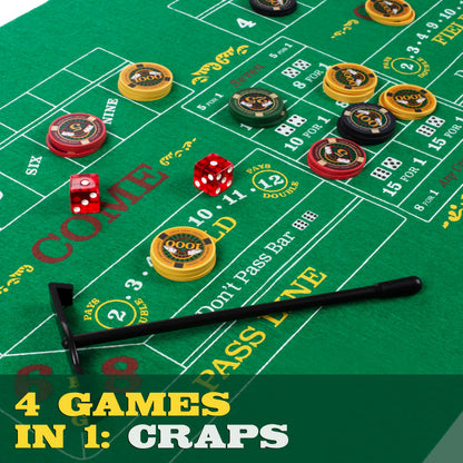 Casino Game Night: 4 Games in 1
