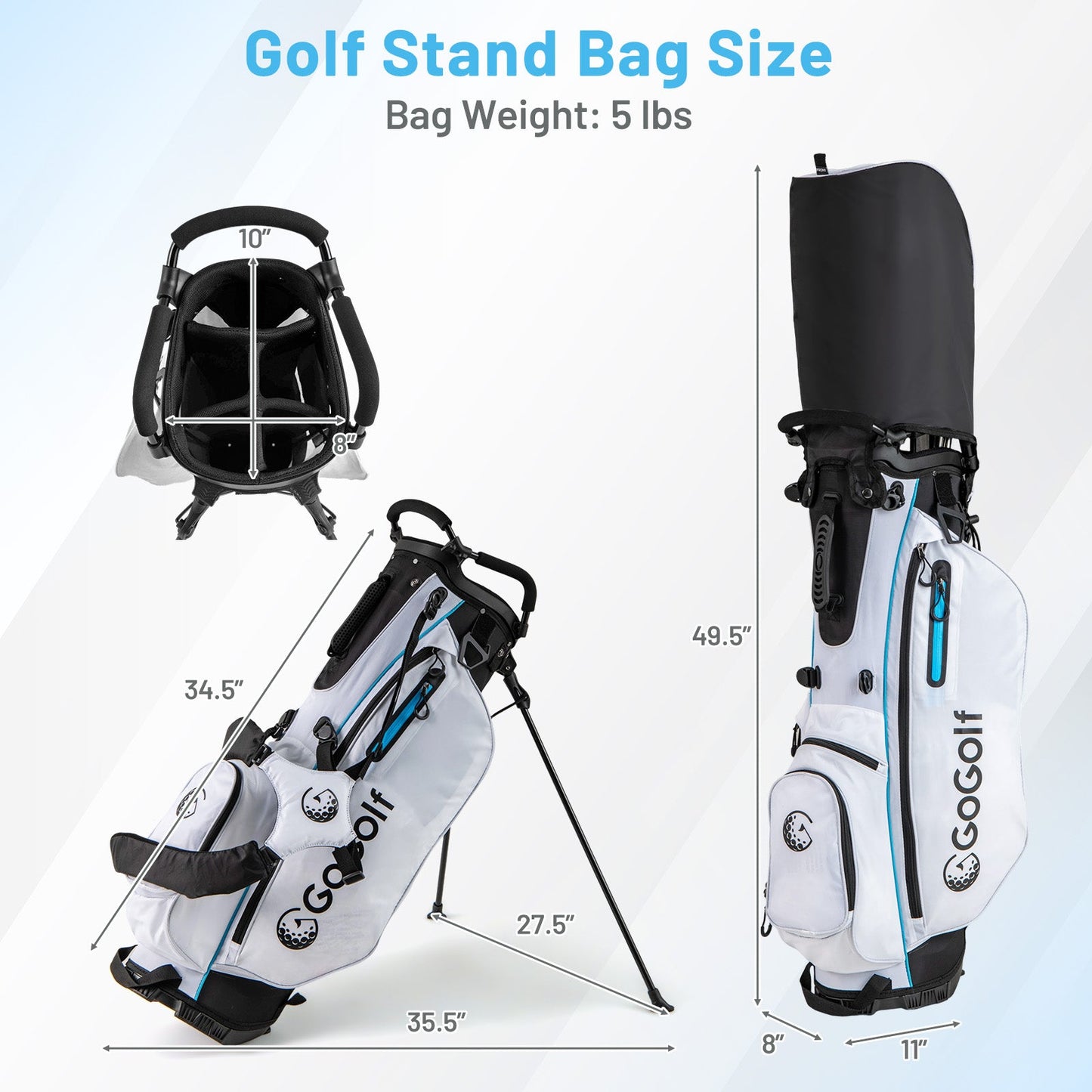 Men's Golf Club and Bag Set