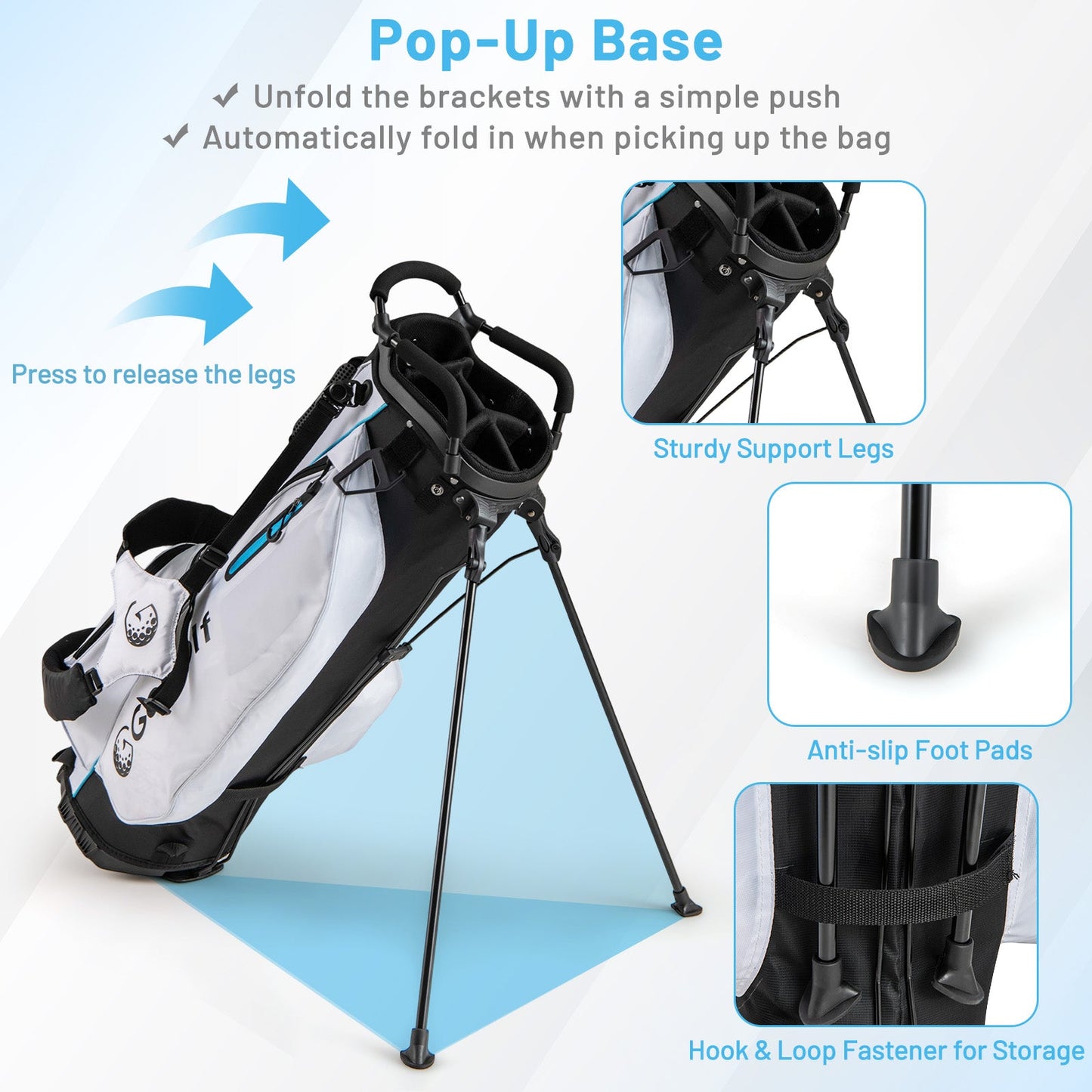 Men's Golf Club and Bag Set