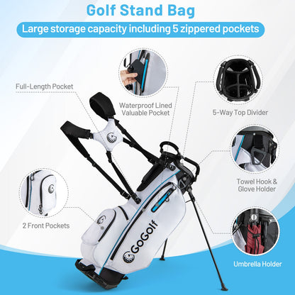 Men's Golf Club and Bag Set