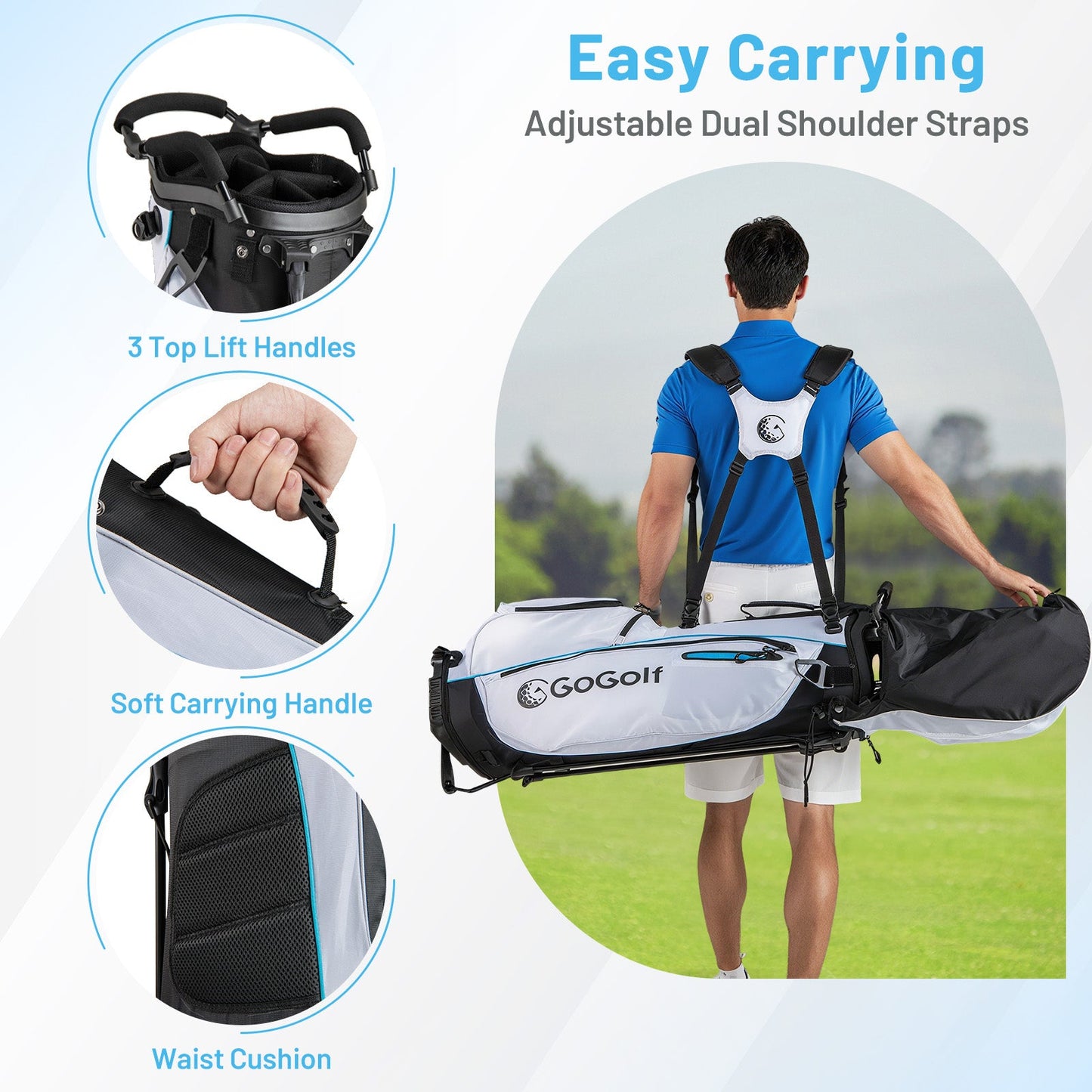 Men's Golf Club and Bag Set