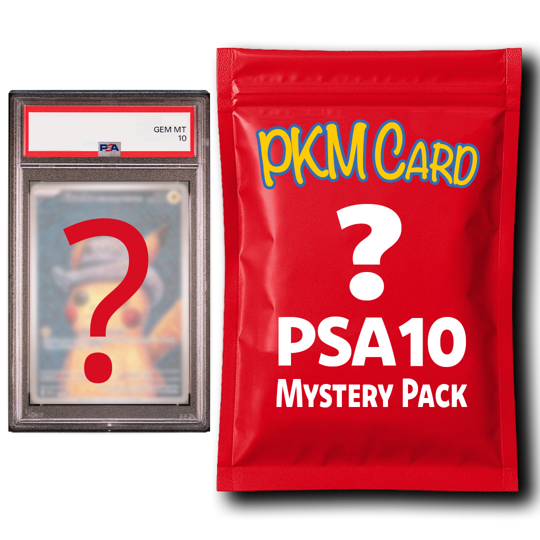 PKM PSA 10 Graded Card Mystery Pack Trading Card Game