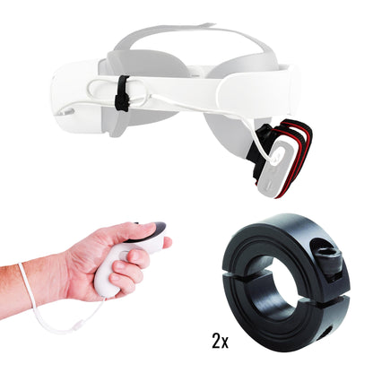 DriVR Elite Mini -  Adjustable VR Weighted Golf Club Handle Accessory