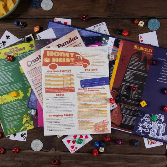 Ten One-Page Roleplaying Games for Younger Players