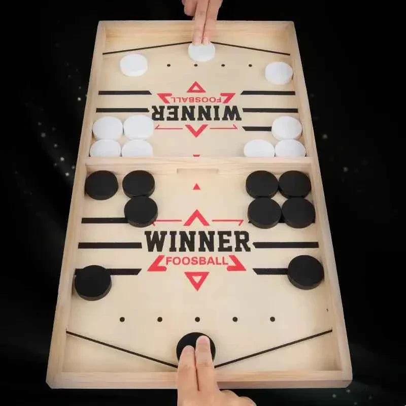 Catapult Table Hockey Game
