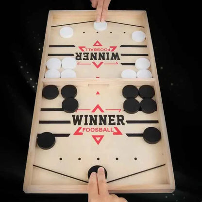 Catapult Table Hockey Game