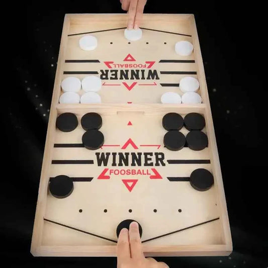 Catapult Table Hockey Game