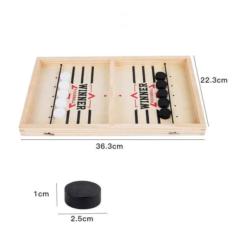 Catapult Table Hockey Game