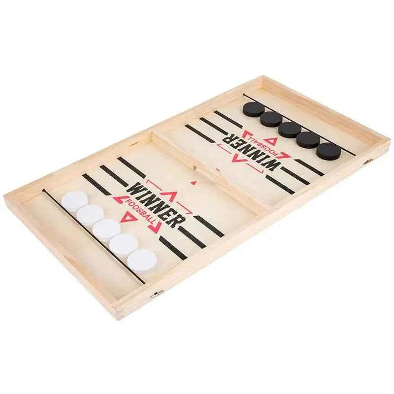 Catapult Table Hockey Game