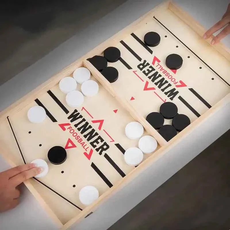 Catapult Table Hockey Game