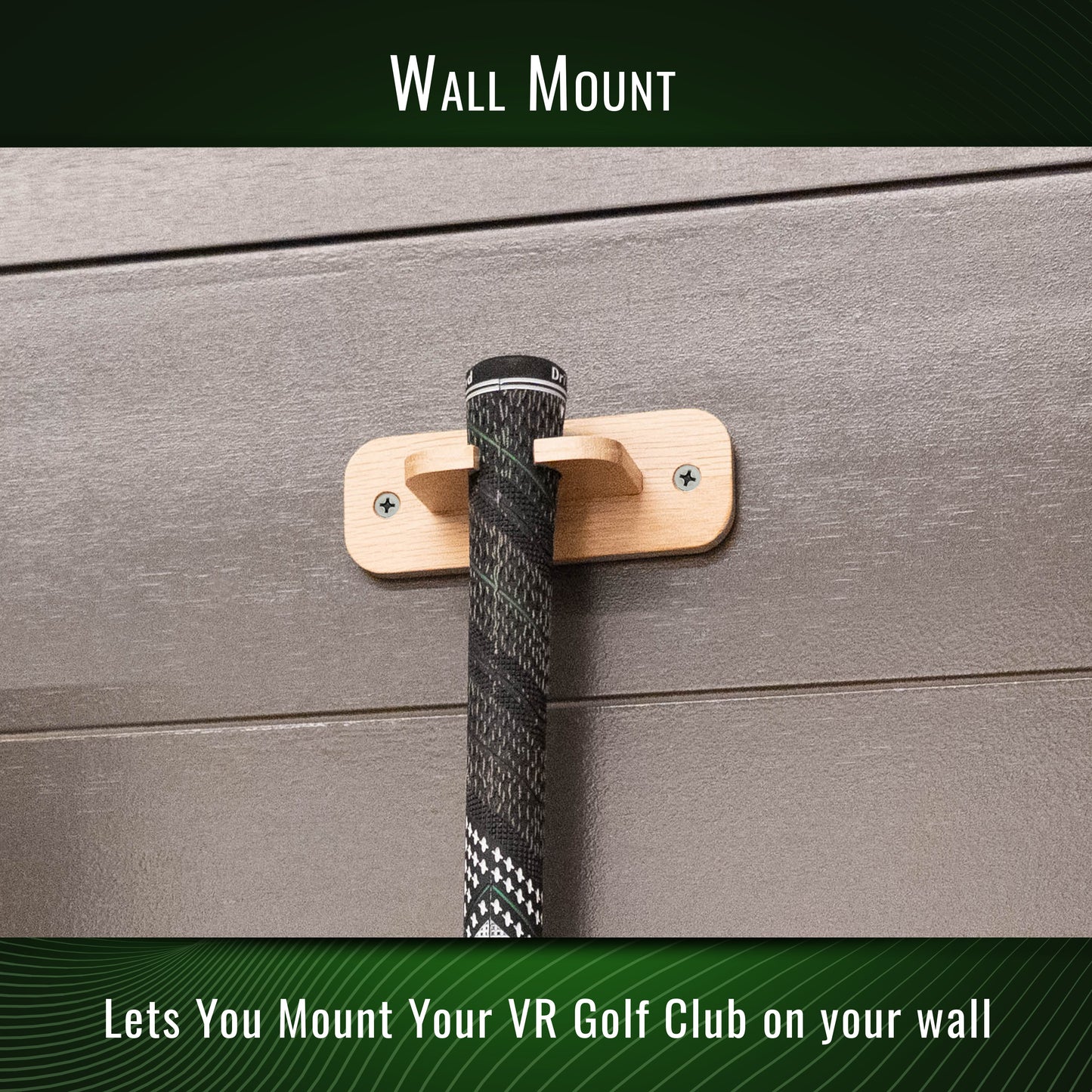DriVR Elite Mini -  Adjustable VR Weighted Golf Club Handle Accessory