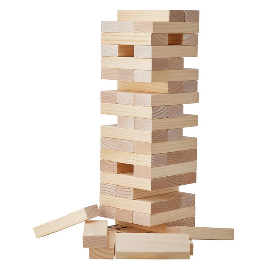 Outdoor Giant Tumble Tower Game